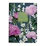 Тетрадь 48л кл. "La Fleur. Spring" карт.обл.,  мат.текст.ламинация, тиснение фольгой, скрепка, ассорти