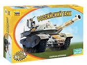 Сборная игрушка Детский танк, 22 детали, 17см ТМ ZVEZDA