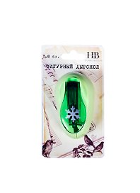 Дырокол фигурный Hobbyboom Снежинка № 350 (CD-99S-350) (1,8см) (блистер)