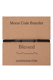 Браслет «Морзе. Blessed»