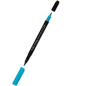 Фломастер «Aqua Brush Duo» голубой, Lyra - 1