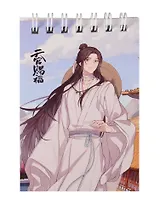 Блокнот А7 60л кл. "Благословение небожителей. Се Лянь" спираль, УФ лак