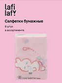 Салфетки бумажные Кролики (3-х слойные, цветные) (210х210) (8шт) (12-SENWEN-PP8008) - 0