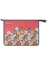 Папка для тетрадей А4 "МИЛЫЕ МЕДВЕЖАТА" 325*230*55, пластик, молния сверху