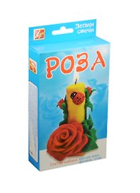 Набор для творчества Луч Лепим свечи Роза