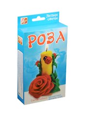 Набор для творчества Луч Лепим свечи Роза