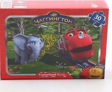 Пазл 30 В-PU03214 Уилсон и слоненок Чаггингтон (32х23см) (миди) (коробка)