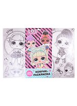 Коврик для раскрашивания LOL Queens (48х33,5) (LX0002-2)
