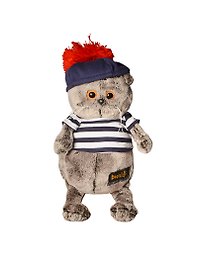 Игрушка мягкая Budi Basa, Басик в тельняшке и берете
