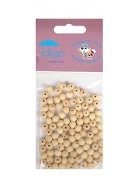 IDIGO Деревянные бусины IDIGO набор D=8мм 100шт d4336
