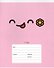 Тетрадь в клетку Listoff, Emoji, 18 листов - 0