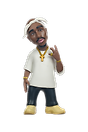 Коллекционная фигурка Тупак Шакур 2Pac (12см) (Minix) (20362)
