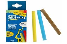 Мелки цветные 10цв "Giotto Robercolor" карт.блист., Fila