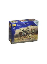 Сборная модель ЗВЕЗДА, Русские драгуны. Командная группа (1:72) 6817
