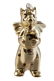 Новогоднее подвесное украшение Дракончик (фарфор) (7х4) (91615)