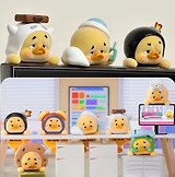 Коллекционная фигурка на монитор "Расстроенная утка" 6,5см, 12-1983-1, Blind Box, 1983 Toys, 15+