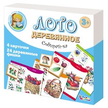 Лото «Собирай-ка» деревянное, Десятое Королевство