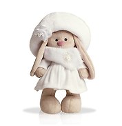 Мягкая игрушка Зайка Ми в белом пальто (25 см) (StS-007)