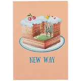 Книга для записей «New way», 80 листов, А5