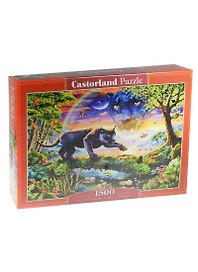 Пазл Castorland 1500 эл. 68*47см. Пантера