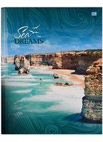Тетрадь на кольцах в клетку BG, Sea dreams, 160 листов, в ассортименте