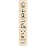 Закладка для книг пластиковая "Писатели 1"