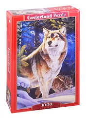 Пазл Страж. Волк, 1000 деталей Castor Land C-104062