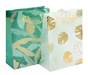 Пакет А5 25*19*8,5 "Листья" жен., пластик