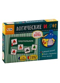 Настольная игра «Учим формы. Логические игры», Ranok-Creative
