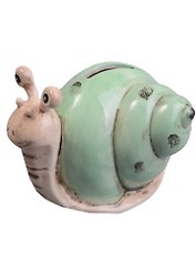 Копилка Улитка (11х6х8) (7712)