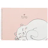 Альбом для рисования Be Smart, "Mur-Mur. Кот", А4, 40 листов, на спирали