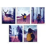 Тетрадь в клетку Listoff, "Загадочные события (Эксклюзив)", 96 листов, в ассортименте