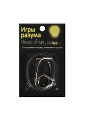 Головоломка Игры разума Умные гвозди №8 (544456) (металл) (3+) (упаковка)