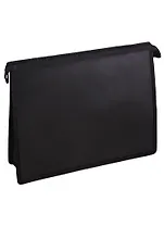 Папка для тетрадей А4 33*23,3*5см полипропилен, молния, черн.