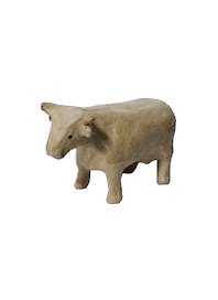 Фигурка из папье-маше Корова (AP613) (объемная мини) (5х13х9см)