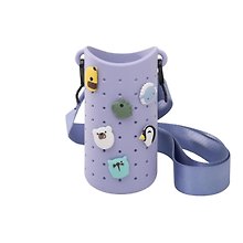 Силиконовый чехол для бутылки Asobu Голубой цвет (69774)