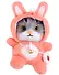 Мягкая игрушка "Котик", костюм кигуруми, 20 см - 1