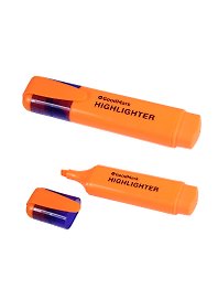 Текстовыделитель оранжевый 1-5 мм, GoodMark