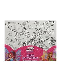 Холст д/росписи MultArt Winx Блум (182951) (20х15см) (краски+кисточка) (набор д/творч.) (3+) (русс. уп.) (в кор. 36шт)