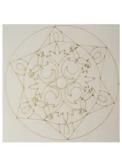 Трафарет Мандала № 17 (3+) (697) (Песочный мир)