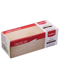 Набор кракле CRACKLE SET (SCB317104) (3комп.х20мл) (кракелюр+слон. кость+экспрессо) (коробка) (Sc