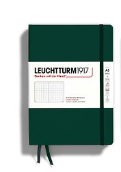 Книга для записей A5, 125 листов в точку "Medium", твердая обложка, Зеленый лес, Leuchtturm1917