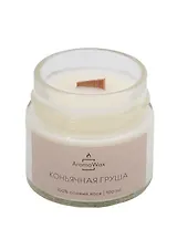 Свеча ароматическая Коньячная груша (100мл) (AromaWax)