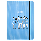 Книга для записей «Girls», А5, 160 листов, линованная, с ляссе, Be Smart