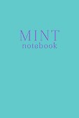 Mint notebook. Блокнот (А5, 32 л., прошитый цветными нитками, тиснение фольгой) - 0