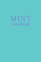 Mint notebook. Блокнот (А5, 32 л., прошитый цветными нитками, тиснение фольгой)