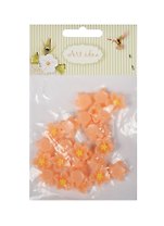 Цветы жасмина (B884)  в пакете, 25 шт,  светло-оранжевый (11-08631-51)