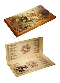 Нарды средние Охотники (50х25х4) (123-023)