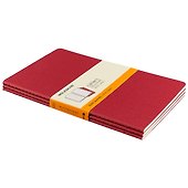 Книга для записей «Cahier Journal Large. Клюквенная. 3 Шт», А5, 45 листов, линованная, картон, Moleskine - 1