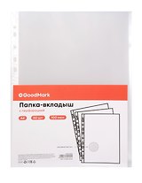 Папка-вкладыш А4 50шт/уп 100мкм "Апельсиновая корка", GoodMark